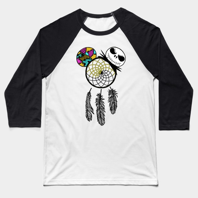 NBC Dream Catcher Baseball T-Shirt by KimsCustomCrafts